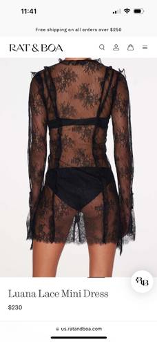 Rat & Boa  Luana lace Mini Dress