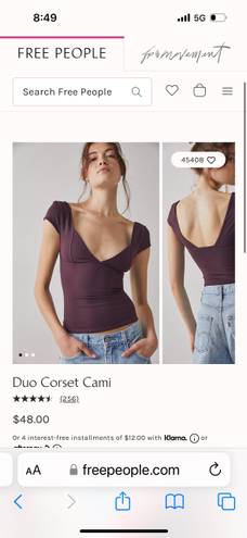 Free People Duo Corset Cami