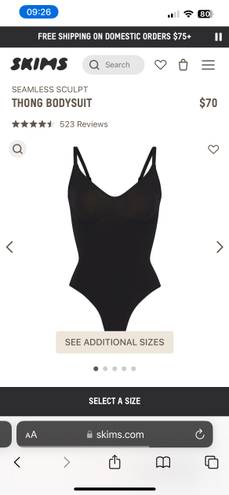 SKIMS NWT  Sculpt Bodysuit