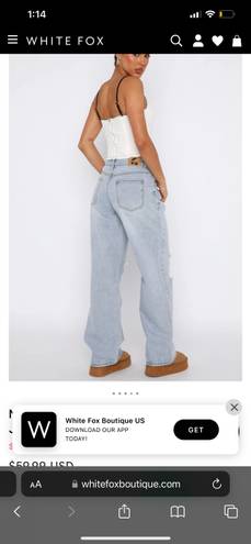 White Fox Boutique Wide Leg Jeans