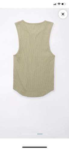 American Eagle Outfitters Daily Fave Green Tank 