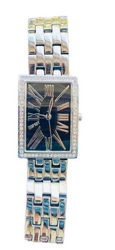 Esprit  Silvertone Ladies Watch Euc