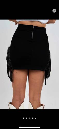 Boutique Black Skirt Size L