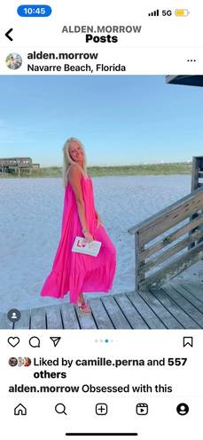 Pink Maxi Dress