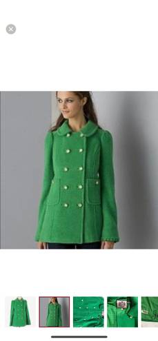 Juicy Couture Green Essex Peacoat size m