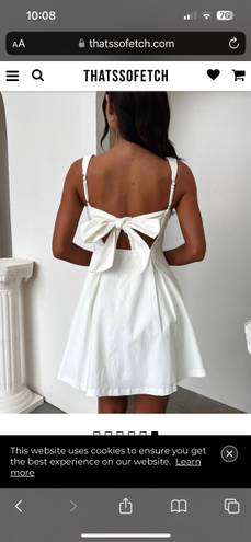 ThatsSoFetch white bransley dress 