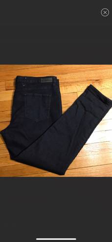 DKNY Dark Wash indigo Classic Denim Slim Fit High Waist Skinny jeans plus-size free movement