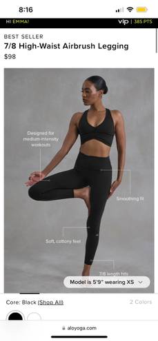 Alo Yoga 7/8 High-Waist Airbrush Legging