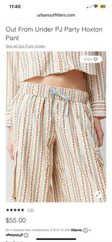 Urban Outfitters Out From Under Pj Pants