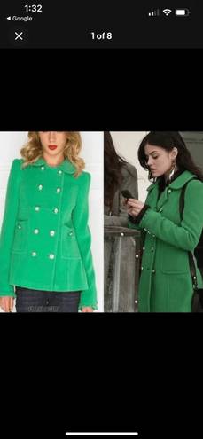 Juicy Couture Green Essex Peacoat