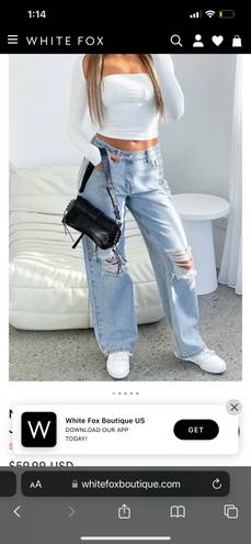 White Fox Boutique Wide Leg Jeans