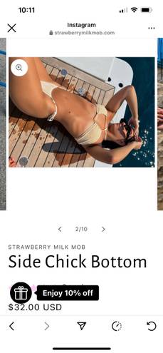 Strawberry Milk Mob Bikini