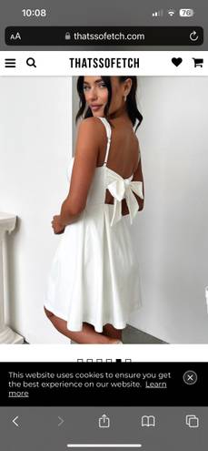 ThatsSoFetch white bransley dress 