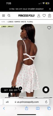 Princess Polly Floral Romper