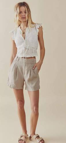 Free People Chelsea Linen Shorts