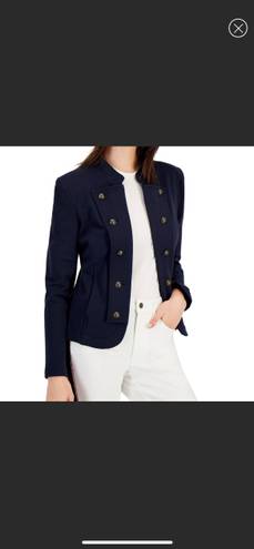 Tommy Hilfiger stretchy band jacket navy blue