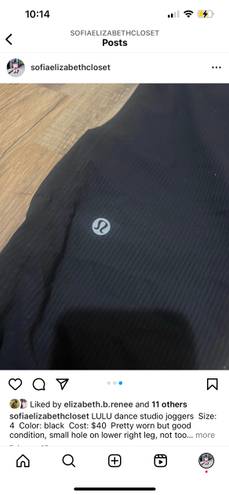 Lululemon Dance Studio Joggers