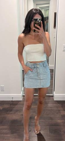 Forever 21 Jeans Mini Skirt