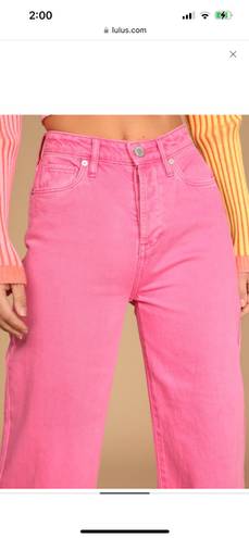 Lulus Pink Jeans