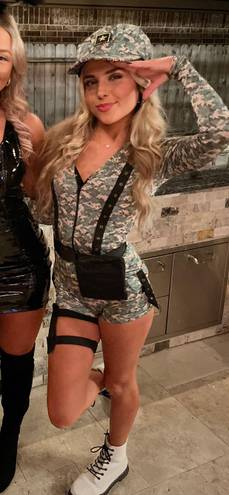 Army Girl Costume Size XS