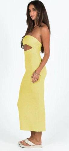 Princess Polly Yellow Dress