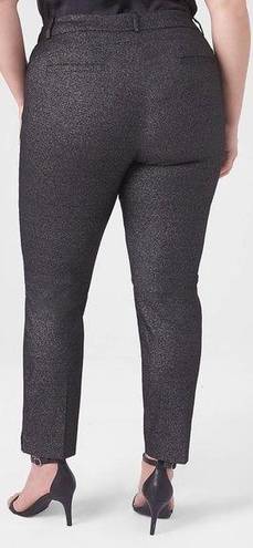 Lane Bryant NWT  Shimmer Glittery Signature Fit Slim Ankle 4 Season Trouser Pants