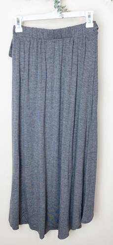 A New Day NWOT  Grey Wrap Midi Skirt Size Small