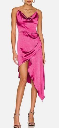 Elliatt  x Revolve Jacinda Dress In Fuchsia Pink Sz Medium