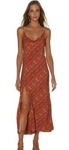 Vix Paula Hermanny Vix Bandahi Red Zoe Slip Dress Red NWT Size SP