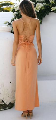 Hello Molly Golden Thoughts Maxi Dress