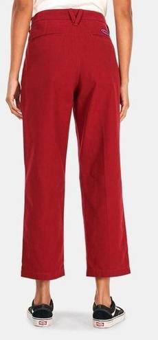 Vans NWT  Curren X Knost Chino Casual Trouser Pants Retro Skateboarding Red 26