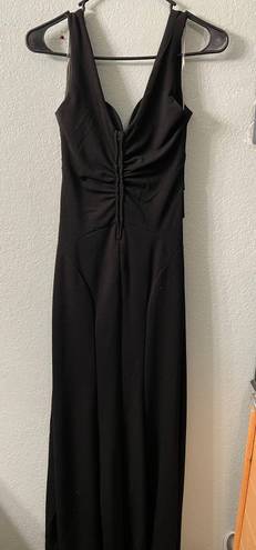 Emerald Sundae Long Black Dress