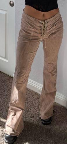 Guess Vintage Rare  Low rise flare leg jeans Y2K