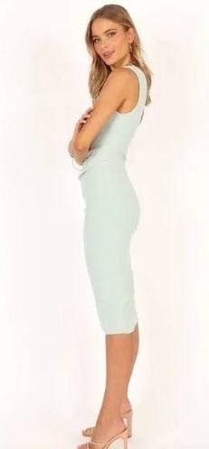 Petal and Pup  Nadene Mint Green One Shoulder Midi Dress 12