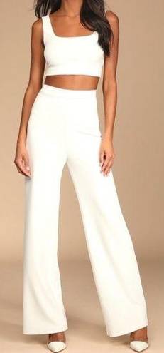 Lulus Lulu’s Only Tonight Wide Leg Pants XS