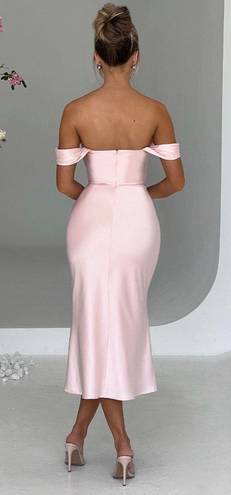 Babyboo Jennifer Midi Dress Pink