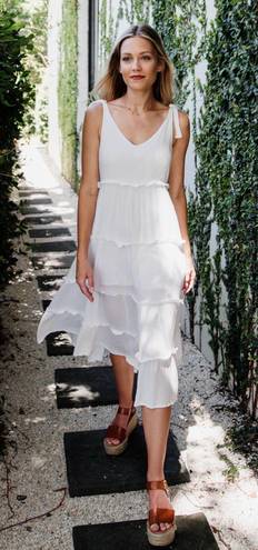 White Midi Dress