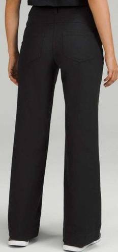 Lululemon  City Sleek 5 Pocket Wide Leg High Rise Pant  Utilitech Black W5ENJS