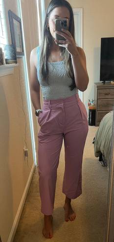 Cropped Trouser Purple