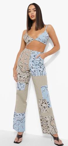 Boohoo Bandana Jeans