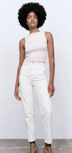 ZARA White Jeans