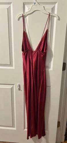 Princess Polly Walk The Line Maxi Dress Magenta