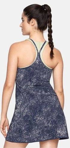Outdoor Voices  Blue Exercise Dress Ink Scrawl Tennis Skort Pockets Womens XS