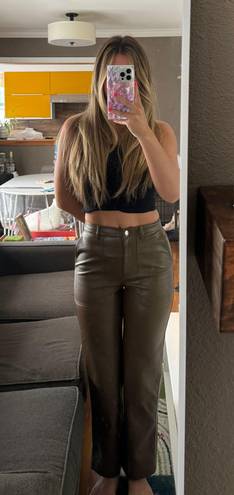 Aritzia Leather Pants