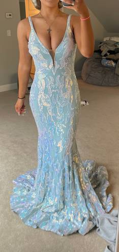 Jovani Blue Prom Dress