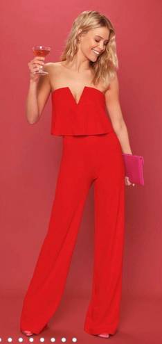 Lulus Strapless Jumpsuit