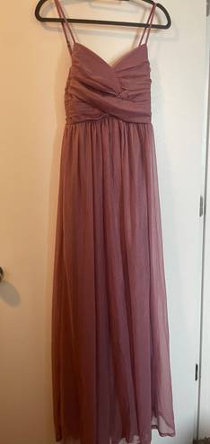 Mauve Maxi Dress Size M