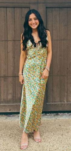 Target Maxi Flower Dress- xxs