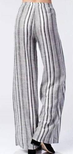 Honey Punch  STRIPE PANTS Wide Leg Small