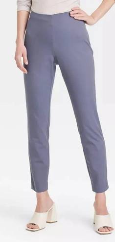 A New Day Pull on Side-Zip Skinny Ankle Pants Blue Sz 6R